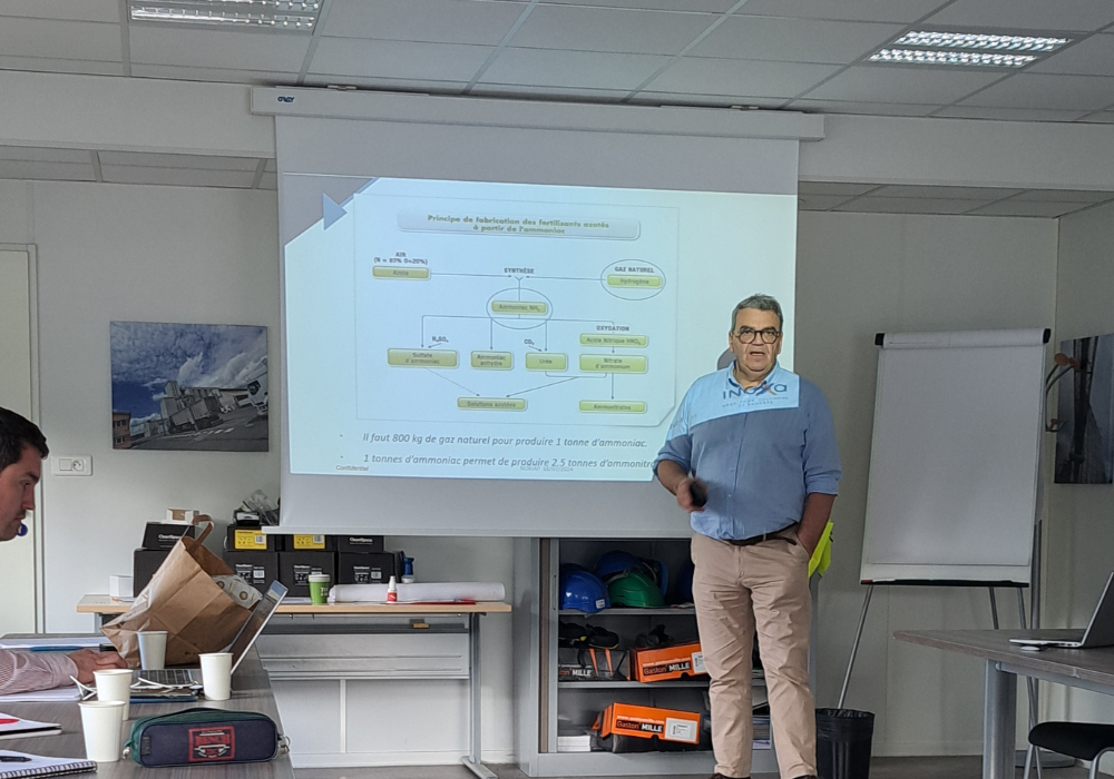 Philippe Dieudonné, responsable marchés des engrais chez Inoxa